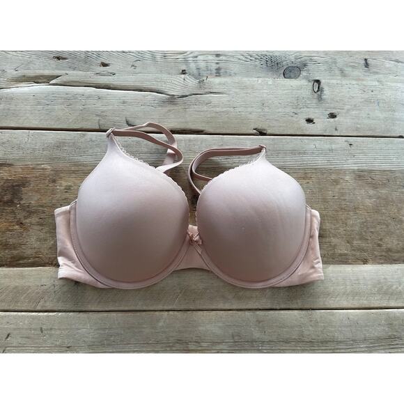 Victoria's Secret Macaron Beige 32C  Body by Victoria Perfect Shape Push Up Bra - Picture 1 of 2
